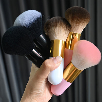 HUPSRC114 Extra Large Premium Synthetic Kabuki Makeup Brush for Foundation Blush Powder Cosmetics