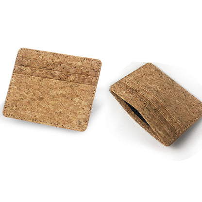 HUPSRC29 Eco Friendly Cork Wallet Safety Card Sleeve