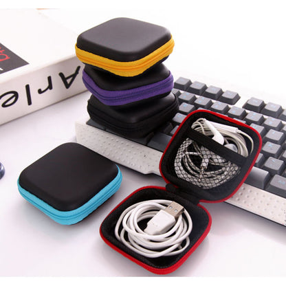 HUPSRC32 Square EVA Earphone Carrying Case