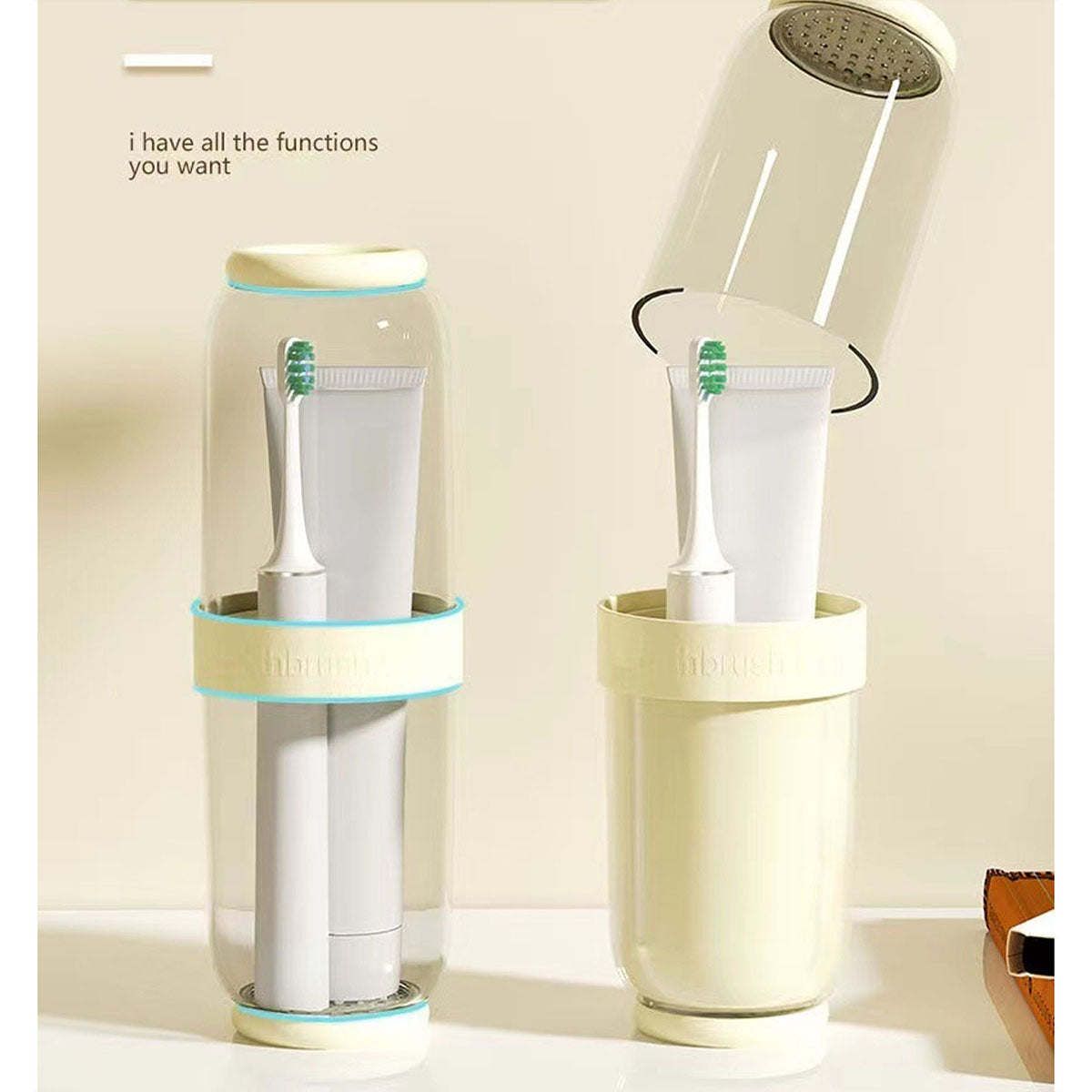 SUPSRC55 Multifunctional Travel Portable mouthwash cups