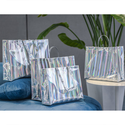 SUPSRC87 Reusable Luxury Holographic Laser Gift Bag