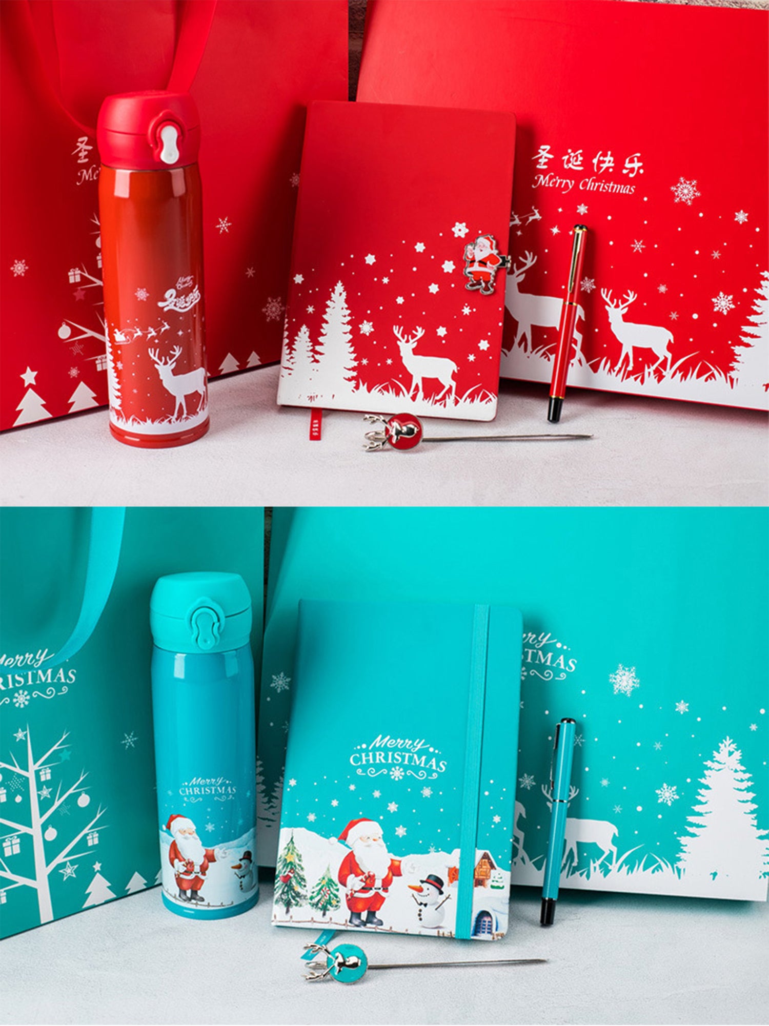 SUPSXA21 MOQ 10PCS 3Pcs Business Gift Set Notebook